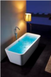 Amattia Acrylic Modern Bathtub